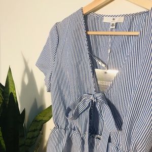 Missguided Petite Seersucker Romper